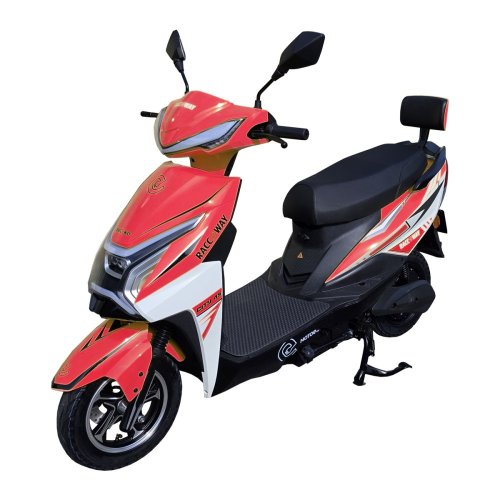Electric scooter RACCEWAY® CITY 45, driving licence required, red