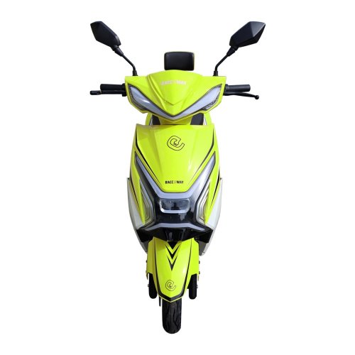 Electric scooter RACCEWAY® CITY 45, with driving licence, green