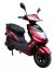 Electro scooter RACCEWAY® CITY 21, red + Rear carrier gratis