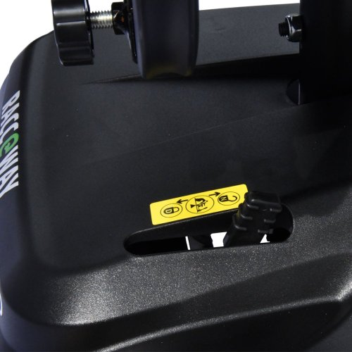 Elektrický štvorkolesový vozík RACCEWAY® SOLID, modrý