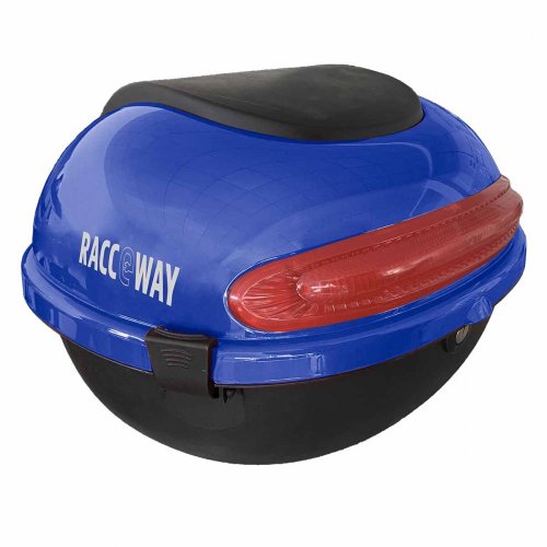 Stražnji kovčeg za električni skuter RACCEWAY® MONA, plavi