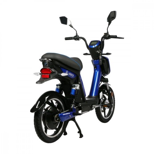 Electro Scooter RACCEWAY® E-BABETA®, azul brillante, sin batería