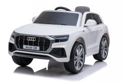 Coche eléctrico infantil Audi Q8 blanco
