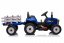 Detské elektrické auto Tractor Lite - modrá/blue