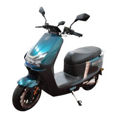 Elektroskúter RACCEWAY® RC80, modro-zelený