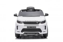 Coche eléctrico infantil Land Rover Discovery Sport blanco/blanco