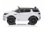 Coche eléctrico infantil Land Rover Discovery Sport blanco/blanco