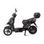 Electric scooter RACCEWAY® E-FICHTL®, glossy black with 20Ah battery