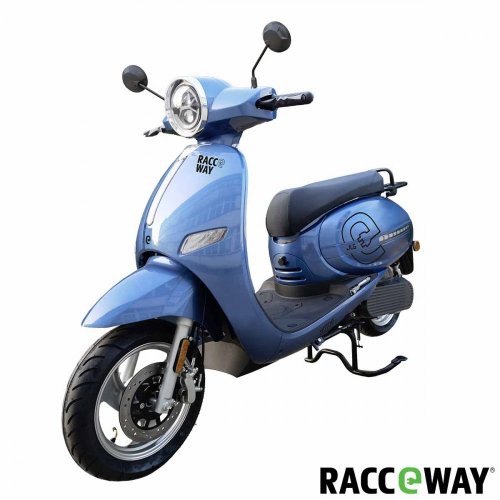 Elektroskúter RACCEWAY® JLG-E-MOTO, modrý