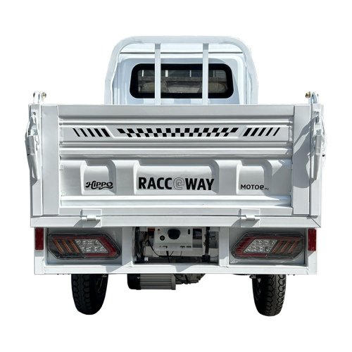 Four-wheel cargo cart RACCEWAY® HIPPO, white