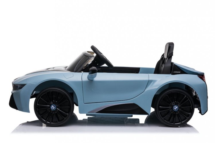 Dětské elektrické auto BMW i8 Coupe sv.modrá