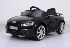 Coche eléctrico infantil Audi TT RS negro