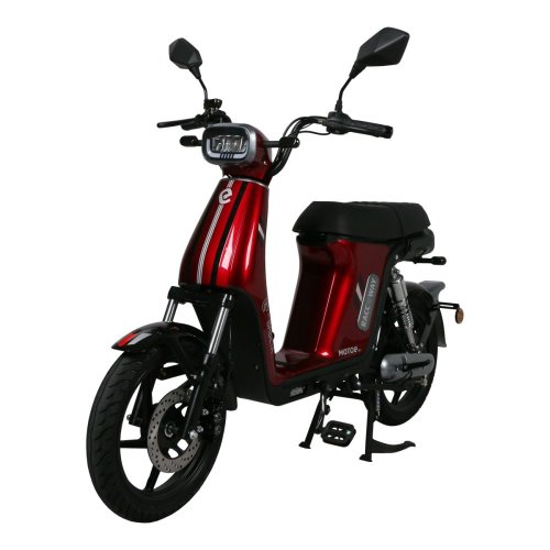 Electric scooter RACCEWAY® E-BABETA® II, burgundy