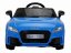 Detské elektrické auto Audi TT RS modrá