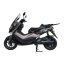 Scooter eléctrico RACCEWAY® MAX 80, con Carné, grafito