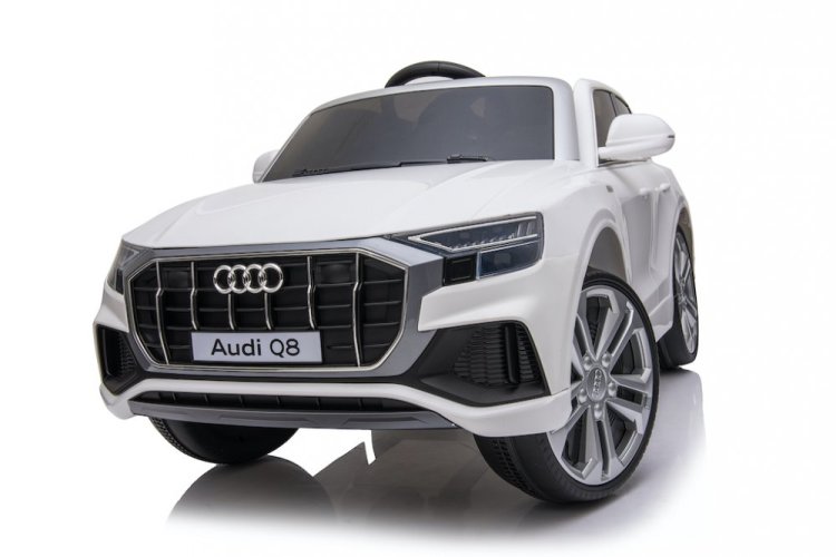 Dětské elektrické auto Audi Q8 bílá