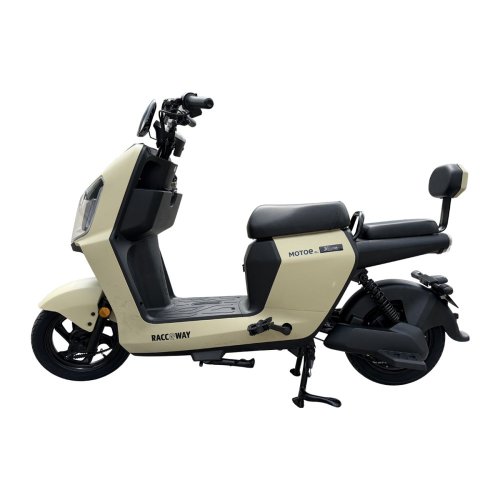 Scooter eléctrico RACCEWAY® LATTE, marrón claro
