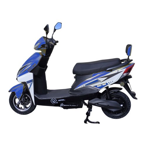 Electric scooter RACCEWAY® CITY 45, with driving licence, blue