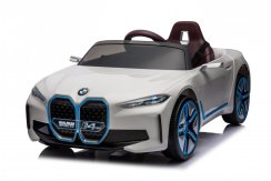 Coche eléctrico infantil BMW i4 blanco