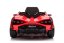 Coche eléctrico infantil Lamborghini Sian rojo/rojo