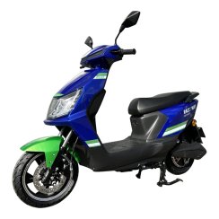 Patinete eléctrico RACCEWAY® RC45, azul-verde