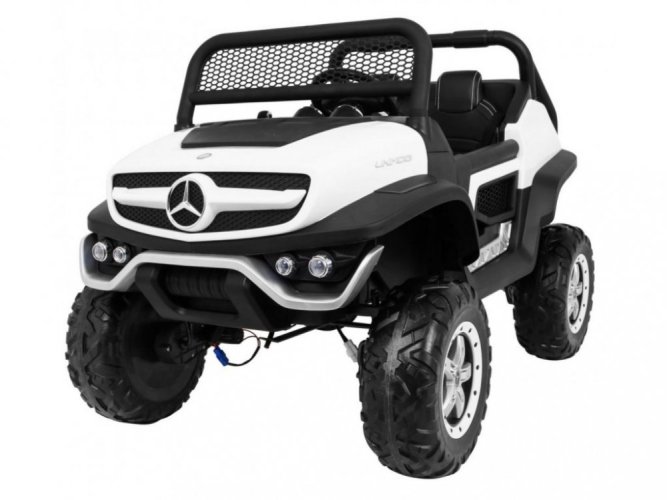 Dječji električni automobil Mercedes Benz Unimog Truck - bijela