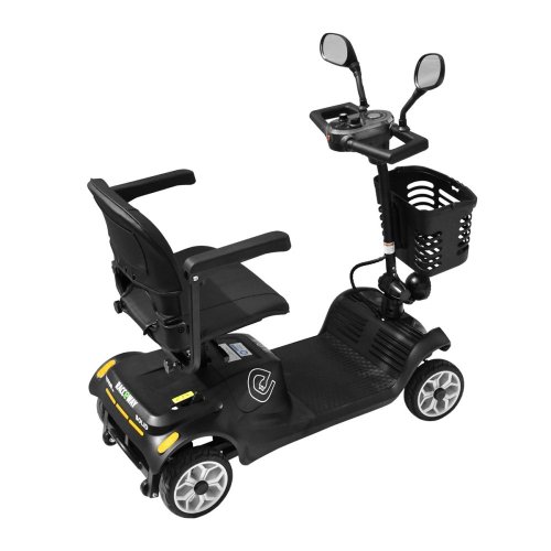 Electric four-wheeled cart RACCEWAY® SOLID, gray