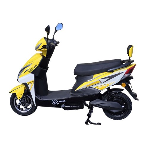 Electric scooter RACCEWAY® CITY 45, with driving licence, yellow