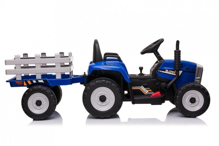 Coche eléctrico para niños Tractor Lite - azul