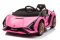 Detské elektrické auto Lamborghini Sian ružový/pink