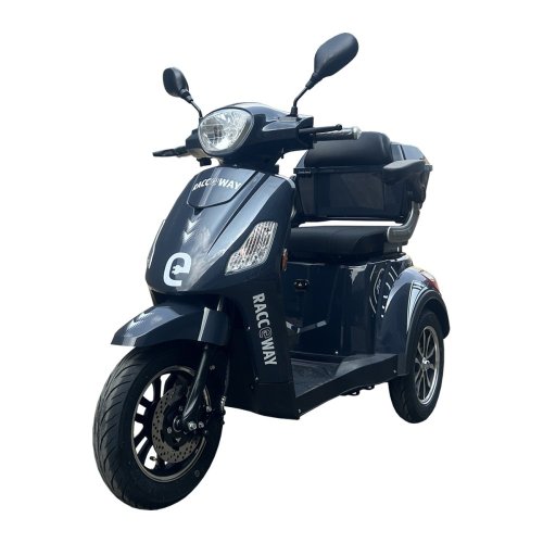 Triciclo eléctrico RACCEWAY® VIA LITE, gris
