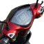 Electric scooter RACCEWAY® E-FICHTL®, red-glossy, without battery