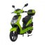 Electric scooter RACCEWAY® E-FICHTL®, light green metallic, without battery