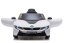 Coche eléctrico para niños BMW i8 Coupé blanco/blanco