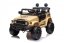 Children's electric car Toyota FJ Cruiser brown yellow/khaki