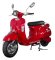 Scooter eléctrico RACCEWAY CENTURY, rojo brillante