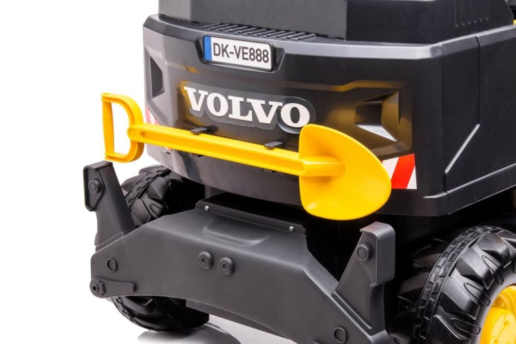 Dětský plně elektrický bagr Volvo PRO žlutá, Li-Ion