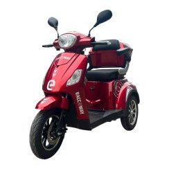 Triciclo eléctrico RACCEWAY® VIA LITE, rojo