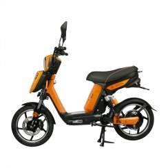 Scooter eléctrico RACCEWAY E-BABETA, naranja-mate