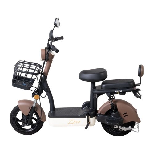Electric scooter RACCEWAY® ZORO, beige
