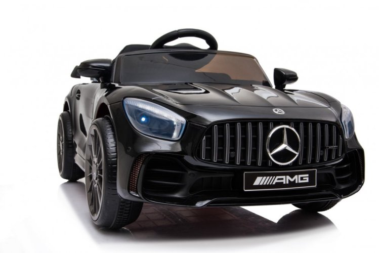 Coche eléctrico infantil Mercedes AMG GT negro