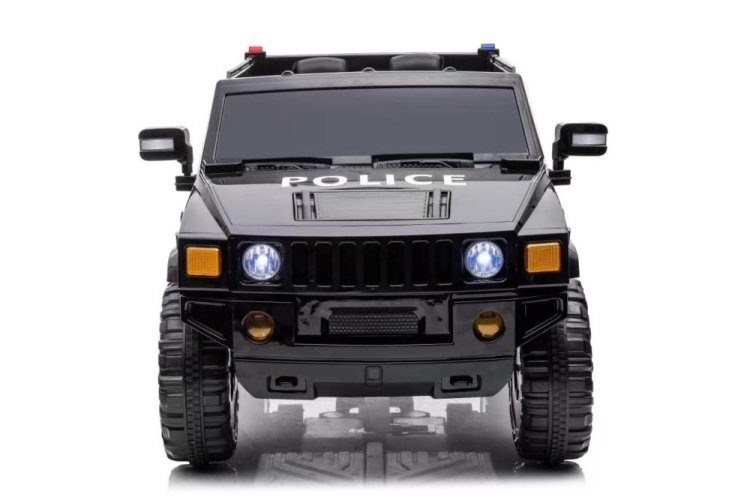 Children's electric police car RANGER Eljet black, Li-Ion