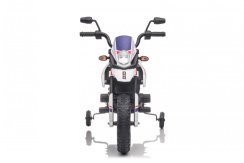 Moto eléctrica infantil Aprilia RX125 blanca