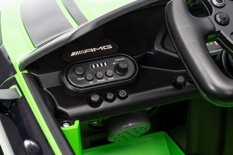 Detské elektrické auto Mercedes AMG GT3 Premium zelená