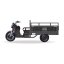 Three-wheeled cargo trolley RACCEWAY® KUTIL, gray