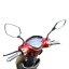 Electric scooter RACCEWAY® E-FICHTL®, red-glossy, without battery