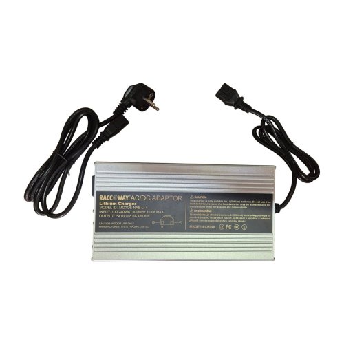 Punjač za litijeve baterije RACCEWAY®, 48V (54.6V) 8A-13S