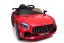 Coche eléctrico para niños Mercedes AMG GT rojo/rojo