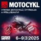 Veletrh Motocykl Praha 2025 - VÝSTAVA motocyklů, čtyřkolek a příslušenství v PVA EXPO PRAHA