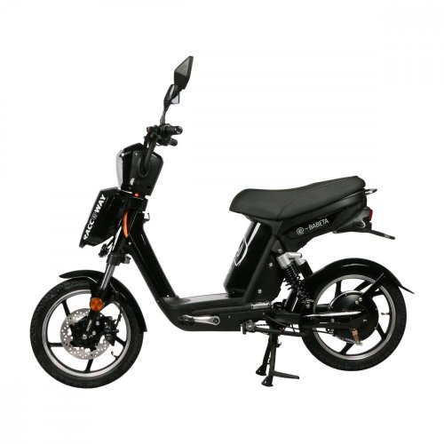 Electro scooter RACCEWAY® E-BABETA®, negro, sin batería